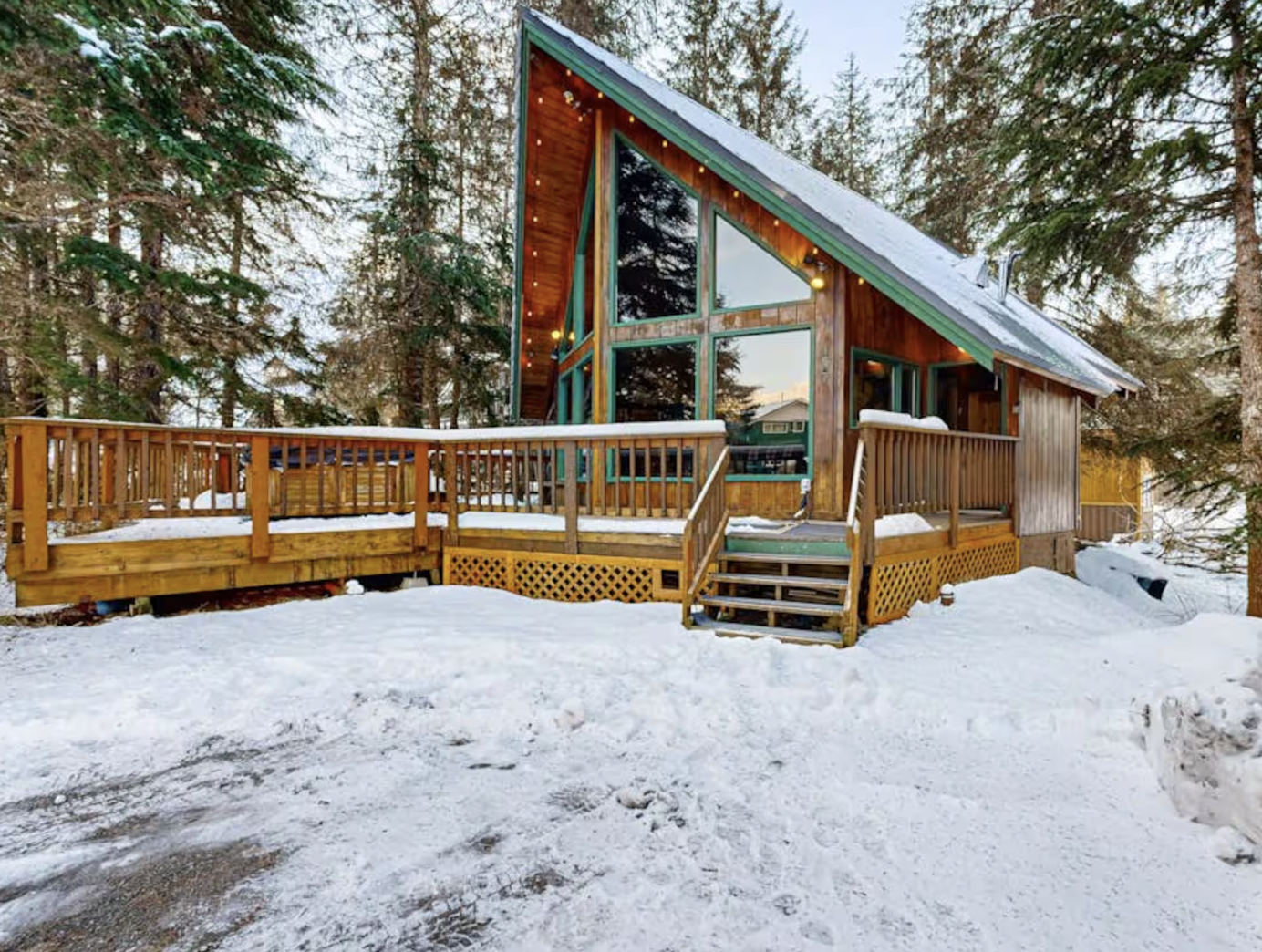 a-frame AirbnbS Near Anchorage, Alaska