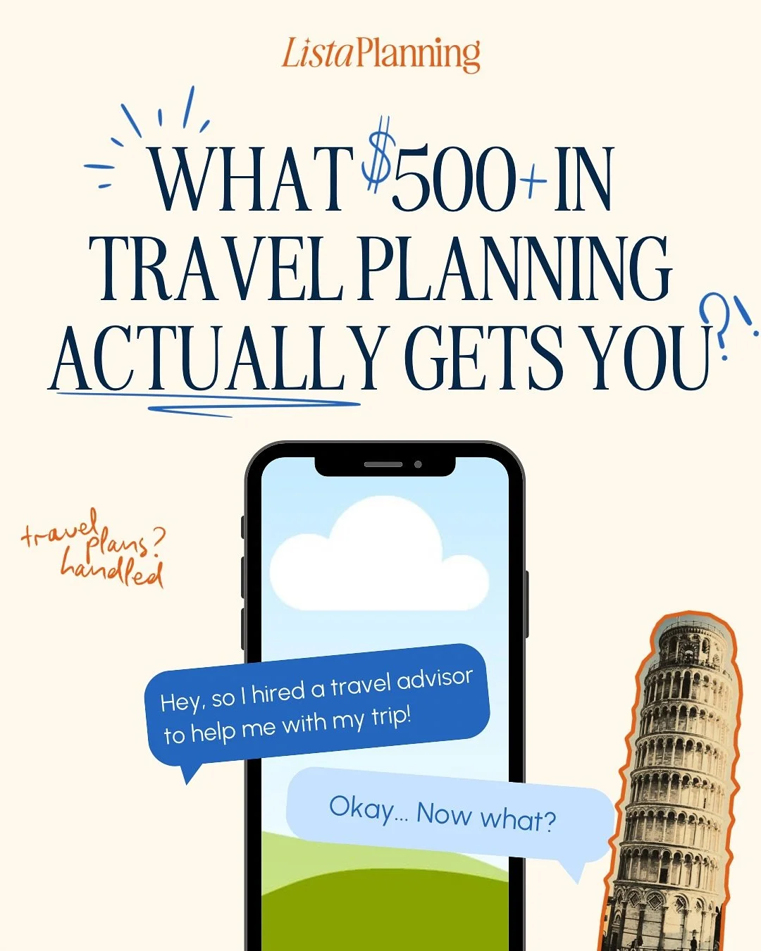 If you've been on the fence about working with a travel advisor because you're not sure what you'd actually get for your money, here's the tea🫖🥵

It's SO much more than just booking your hotels and excursions😙

Like yes, I'll handle all the logist