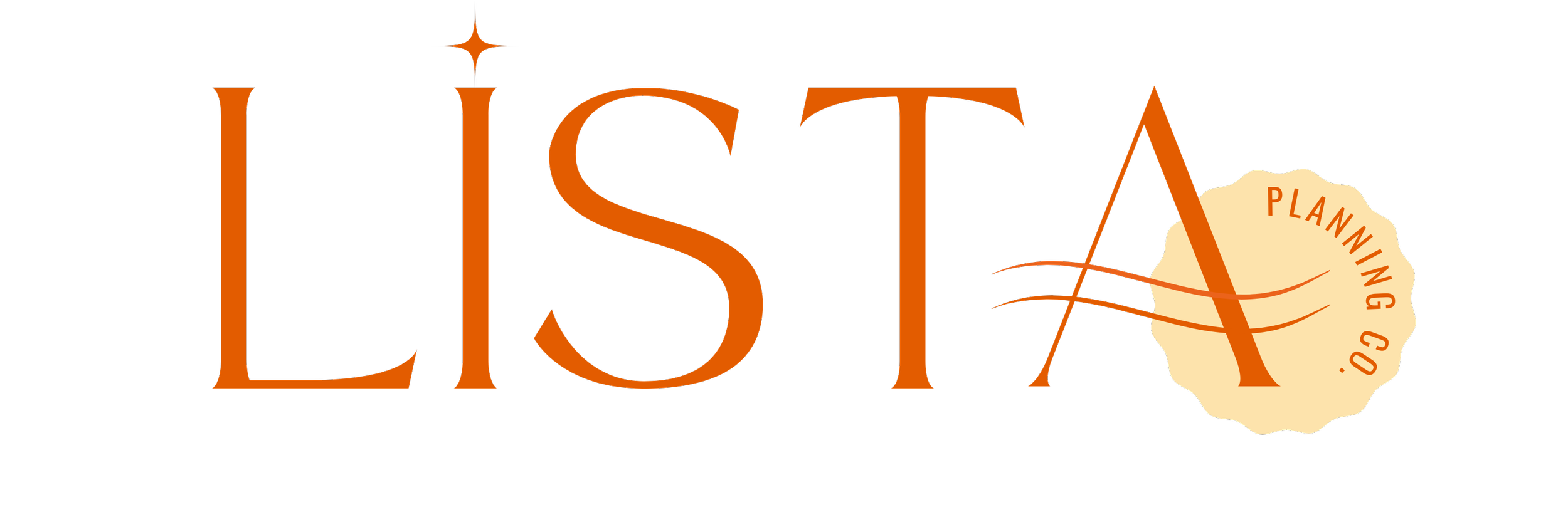 LISTA - Travel and Event Planning, image size:2500x833