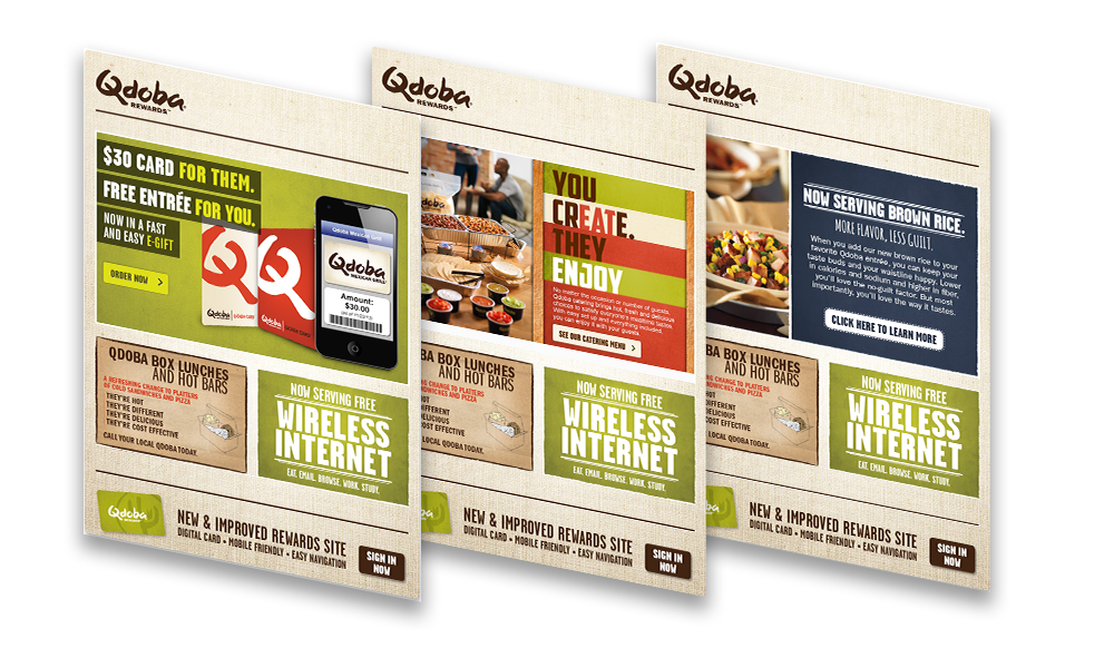 qdoba email examples