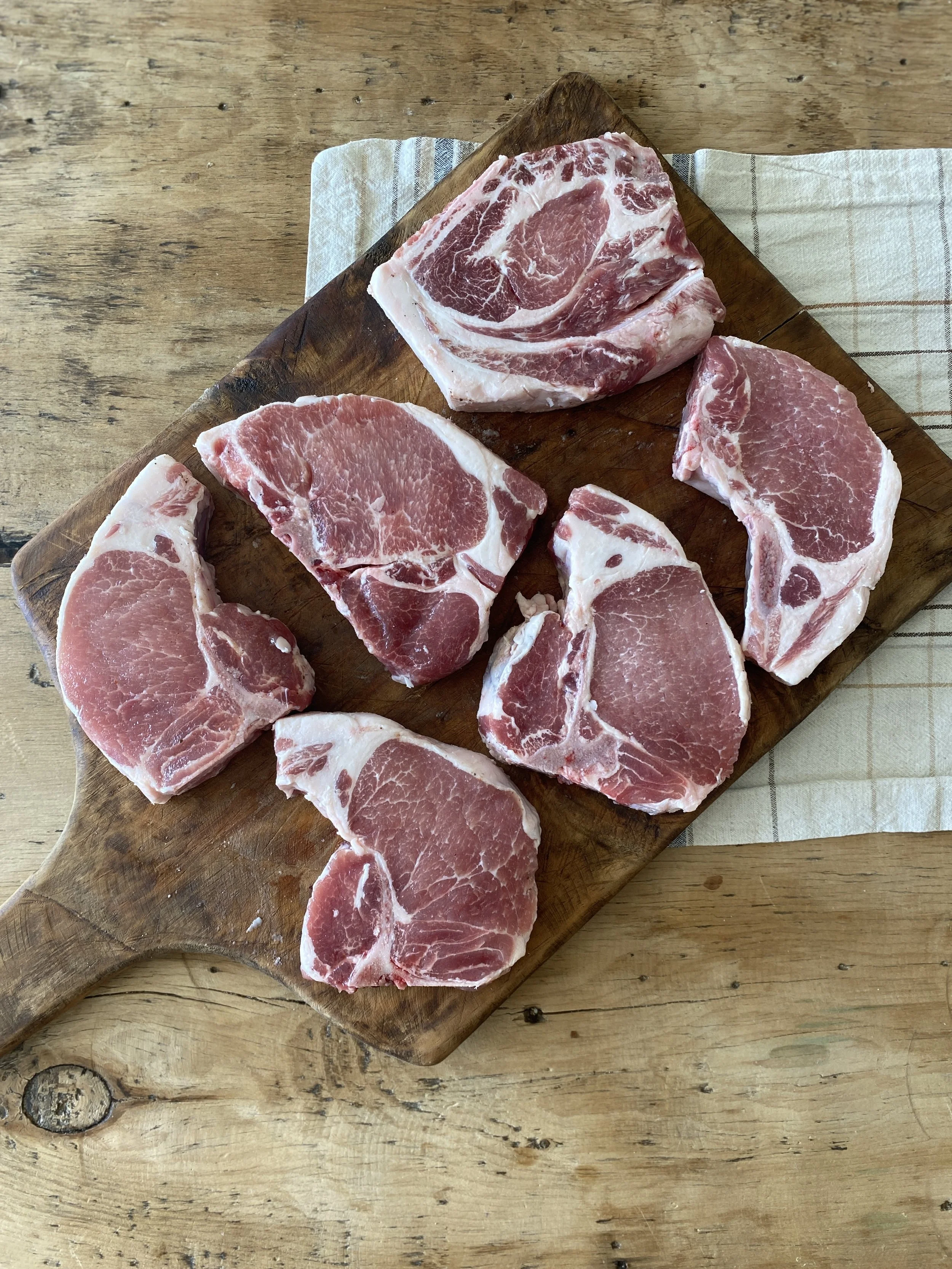 Pork Roasts, Chops, Hams, and Ribs