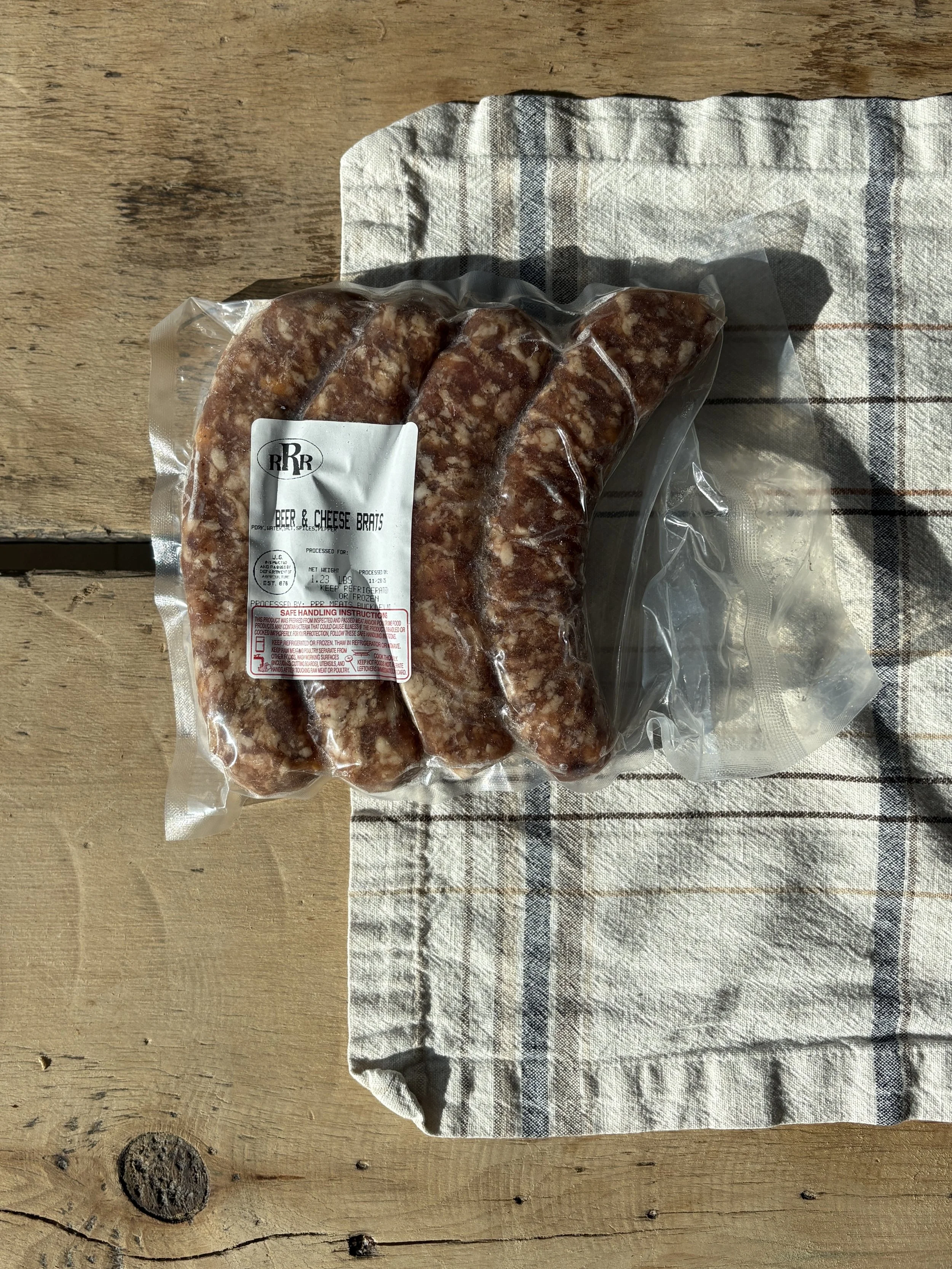 Pork Ground, Sausage, and Bratwurst