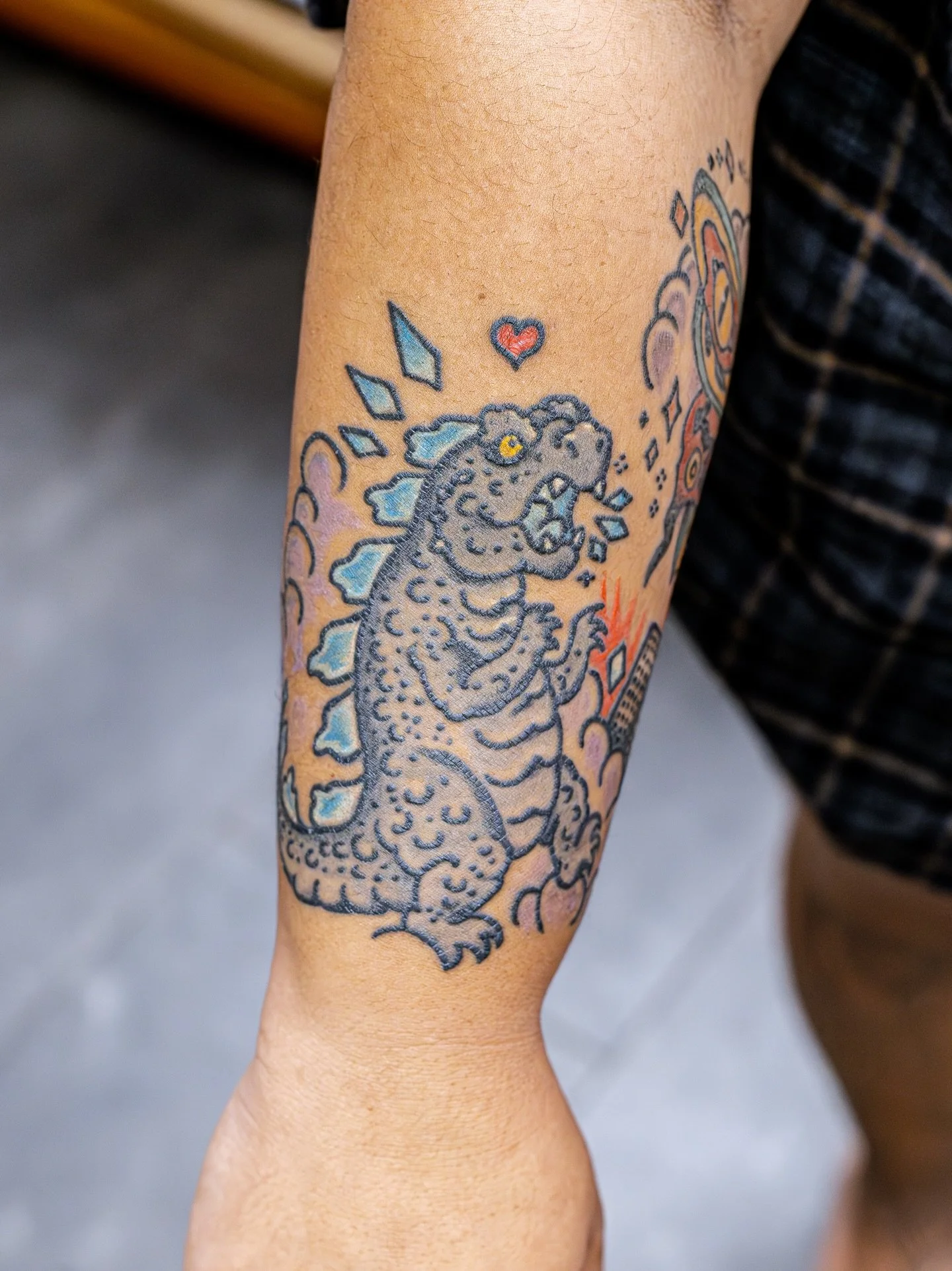 More Godzilla Tattoos for @1000yokai 🦍

Thank you @croseosorno &amp; @x_in_effects45 for choosing Happy Yokai Tattoo! ❤️&nbsp;These were a lot of fun ☺️&nbsp;Thinking about getting a tattoo? 

Here&rsquo;s what you need to know:
📍: Located inside A