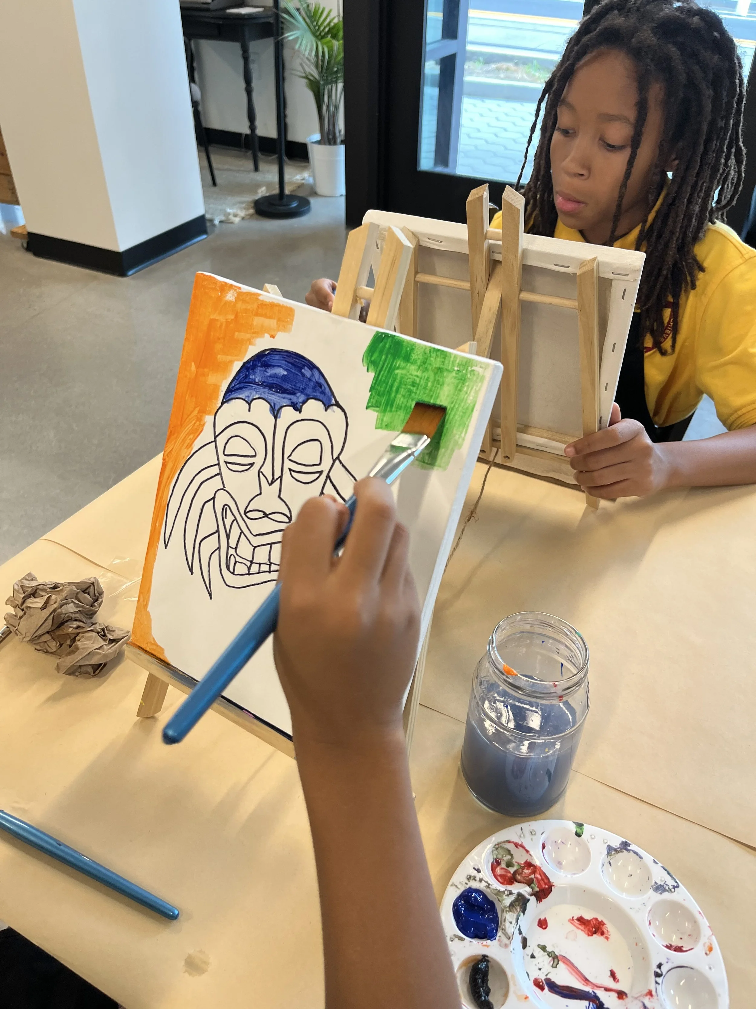 Kids Paint the Future |  Afrofuturism Art Workshop