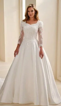 Your faith. Your style. Your wedding. Your gown at Blissful Bridal
