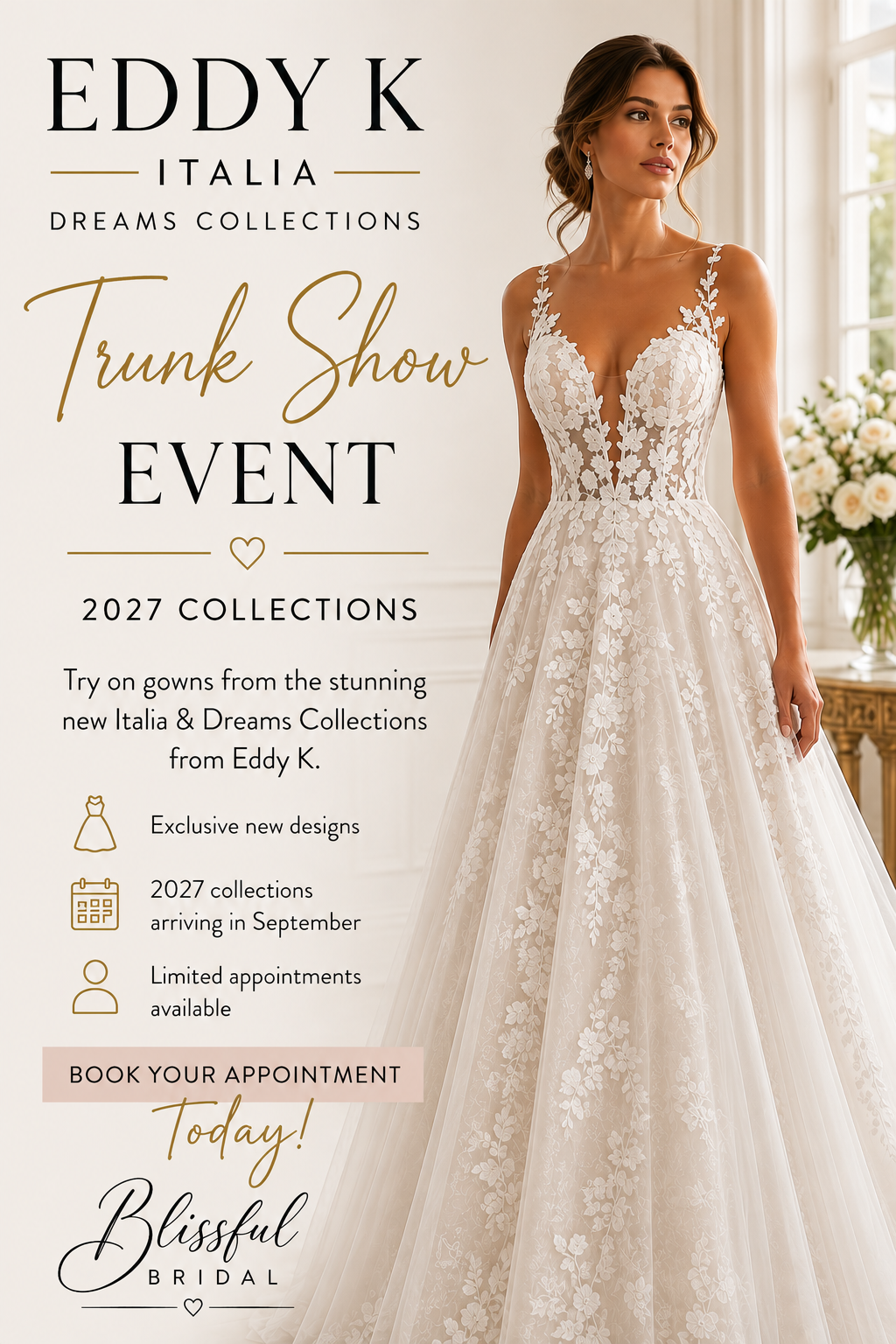Trunk Show - 2027” Spring Collection  September 25-October 4, 2026