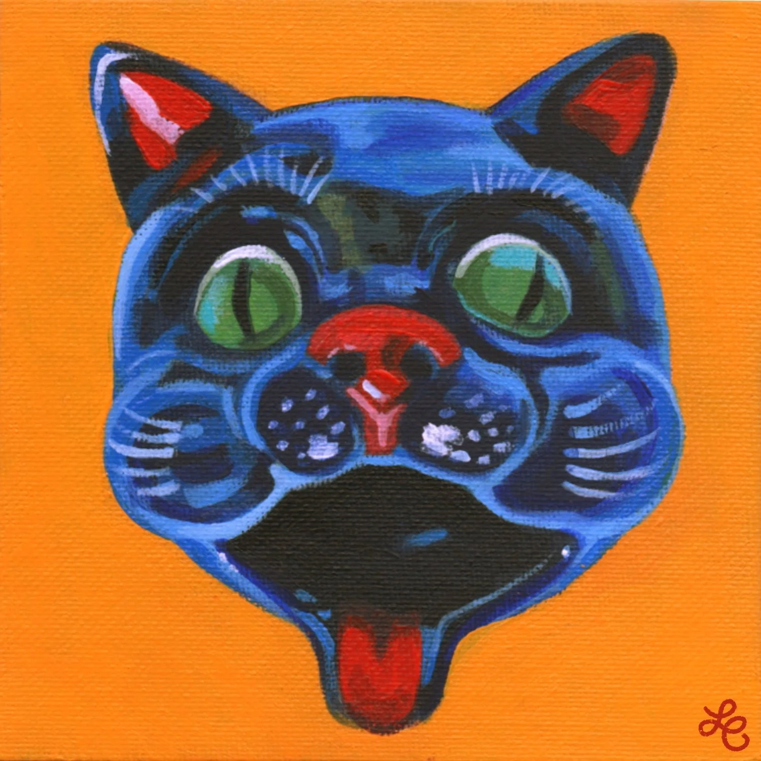 "Smoking Buddy" Print - 5"x5"