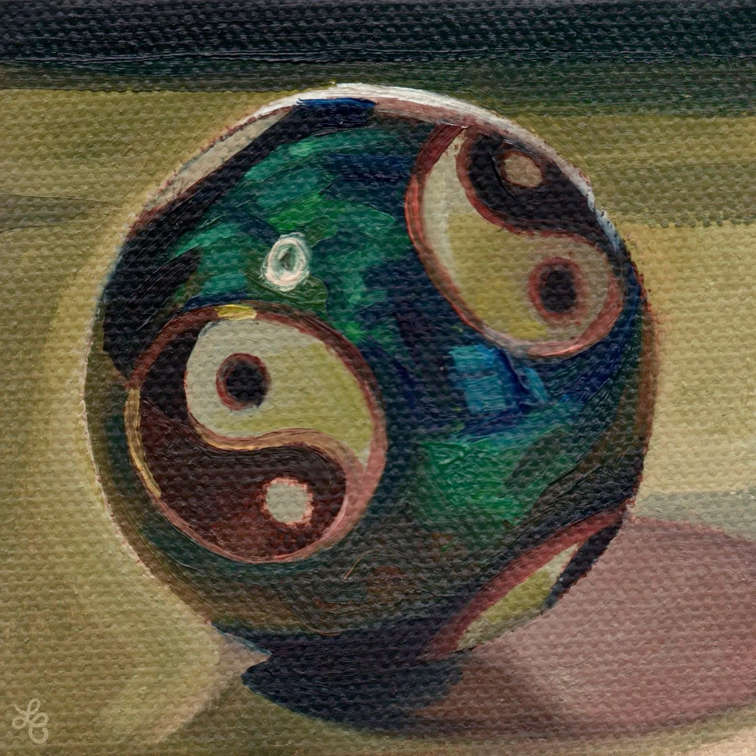 "YIN" Print - 4"x4"