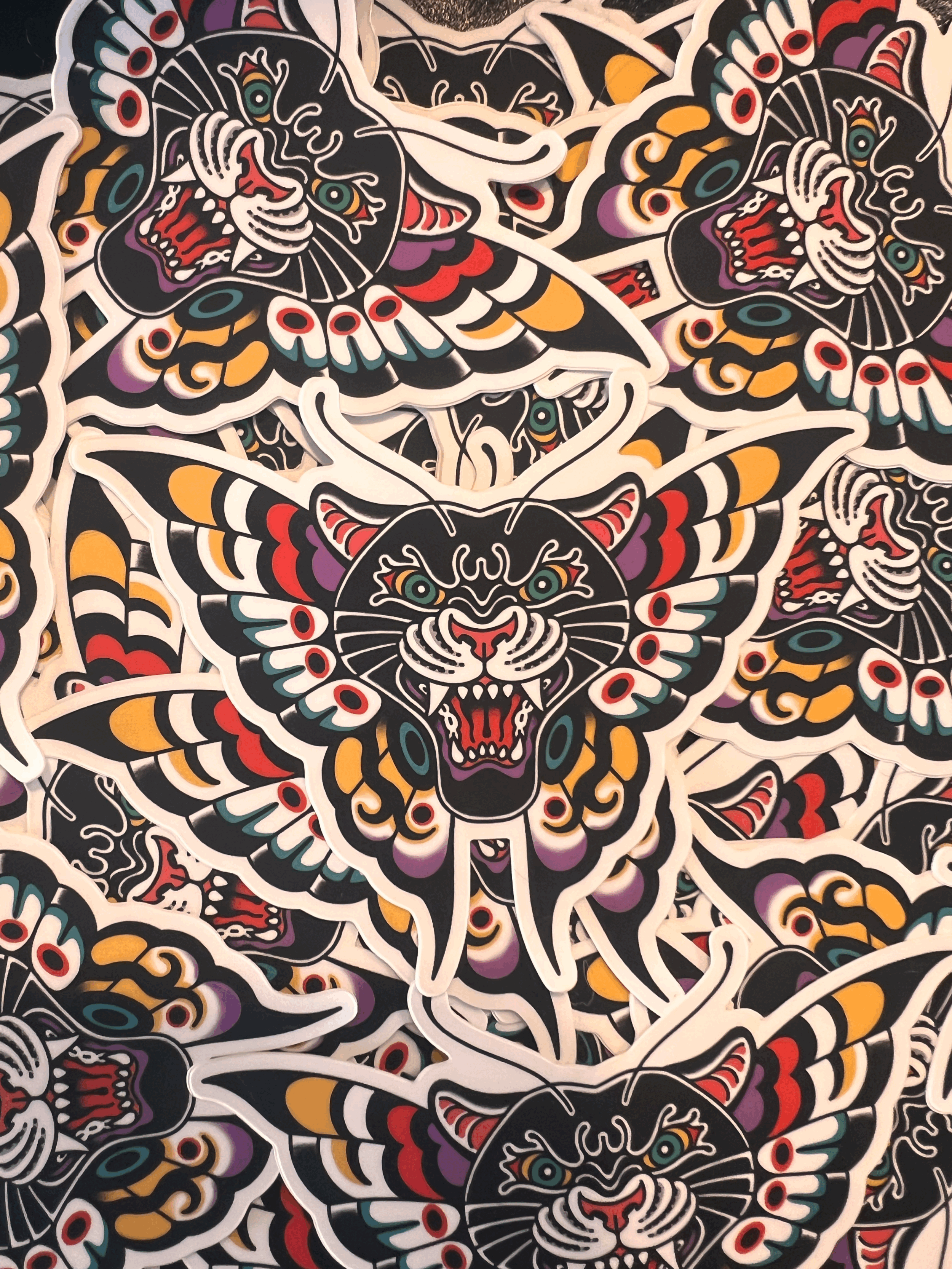 Pantherfly Sticker