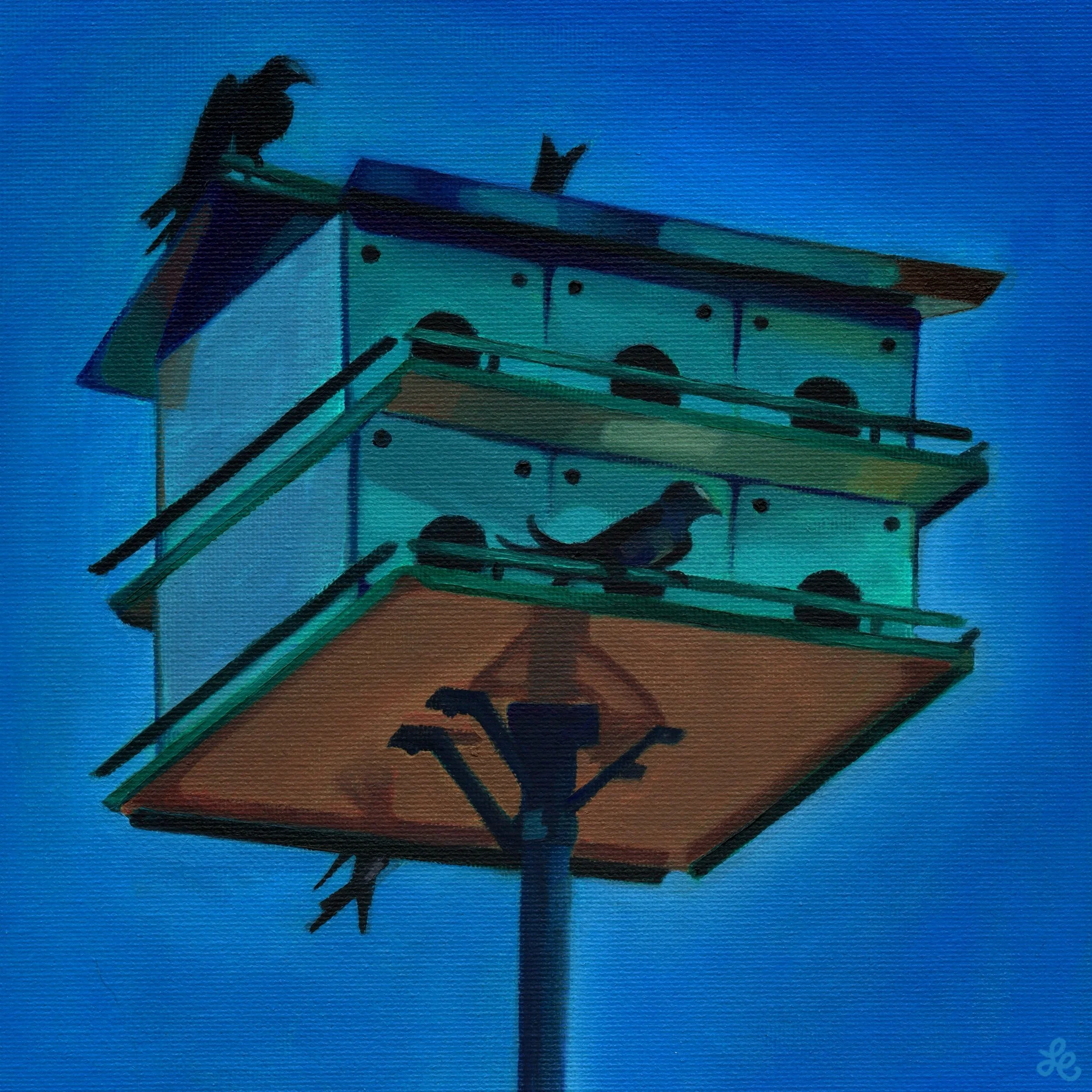 "Home" Print - 8"x8"