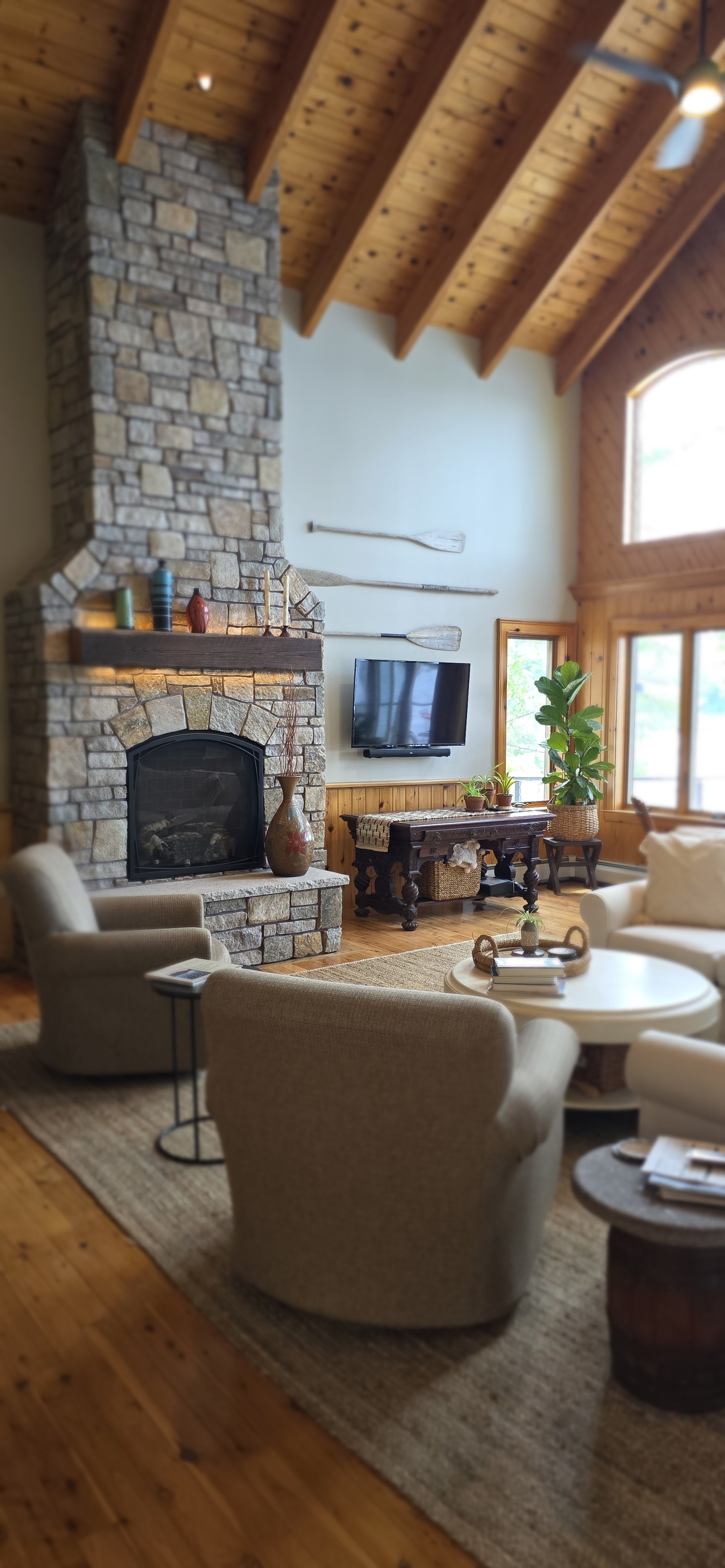 After- New fireplace