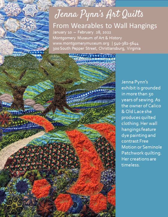 Jenna Prynn’s Art Quilts Now at the Museum!