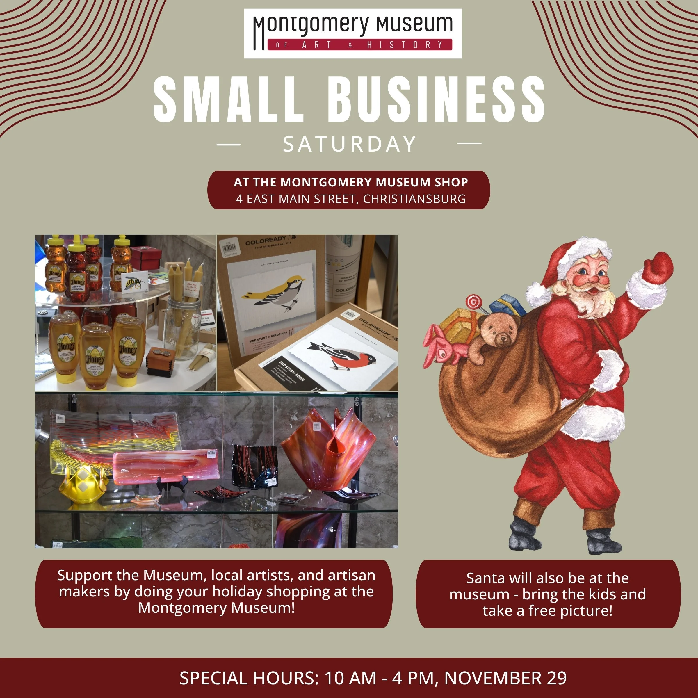 Small Business Saturday with Santa