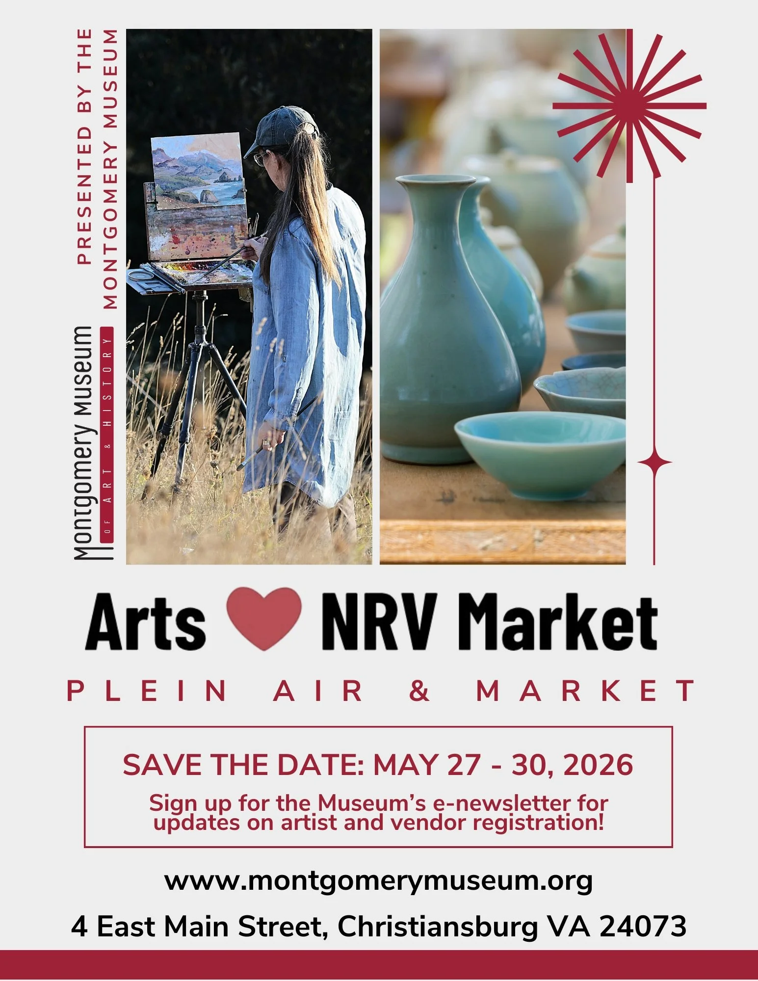 Call for Artists &amp; Art Vendors: Arts❤️NRV Plein Air and Market