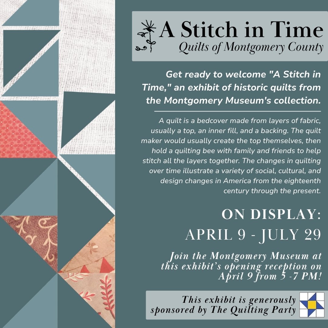 A Stitch in Time: Quilting Exhibit