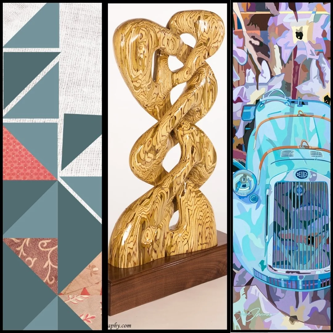 Quilt History Exhibit, Sue Steele Thomas and Radford Thomas, and David Pearce Opening Reception