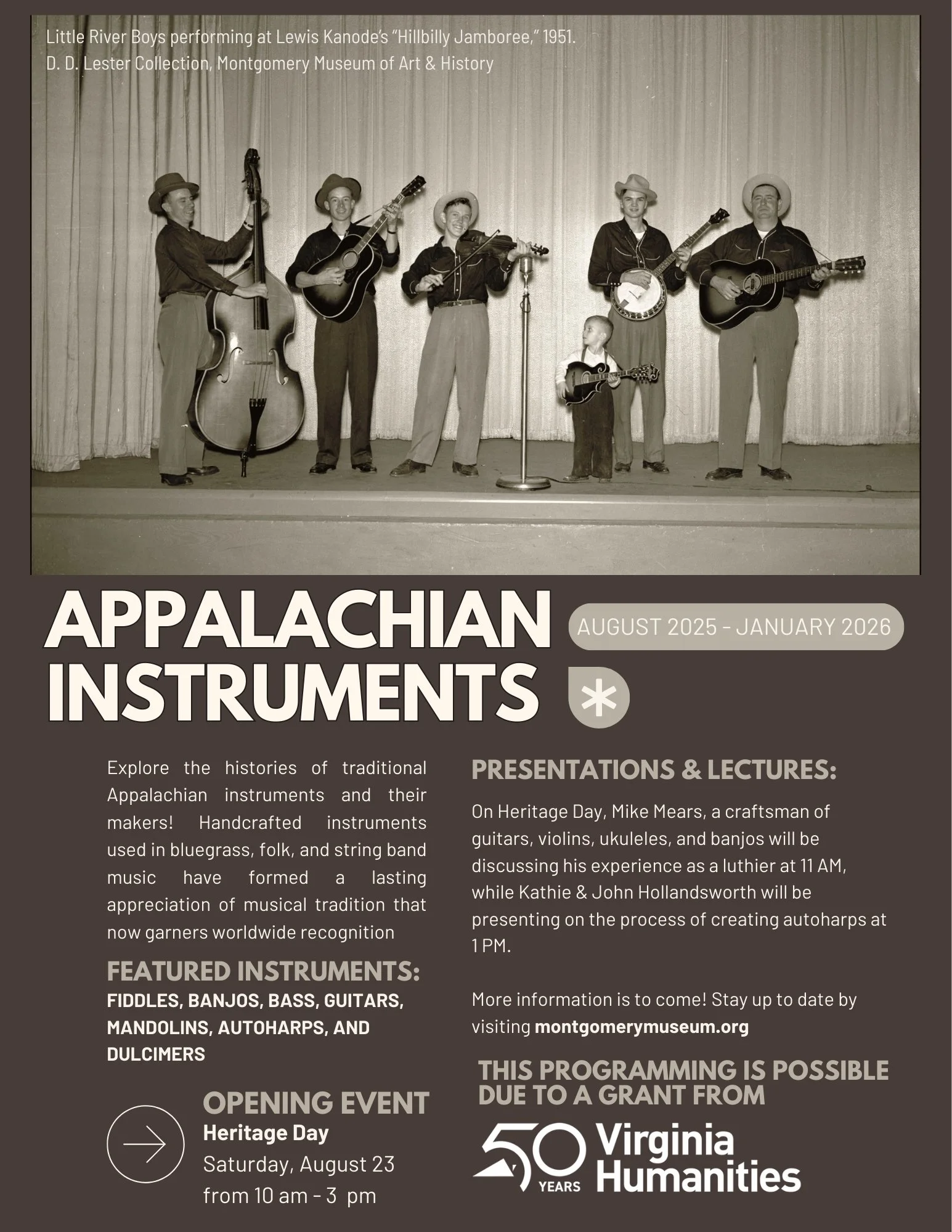 Appalachian Instruments — Montgomery Museum