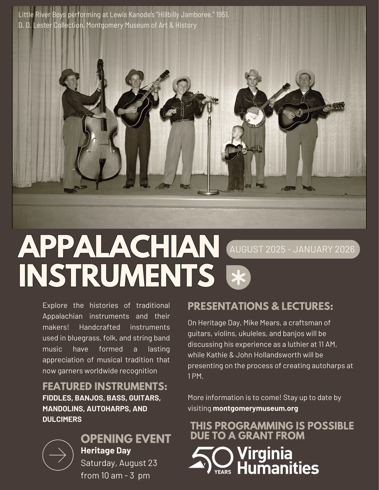 Appalachian Instruments — Montgomery Museum