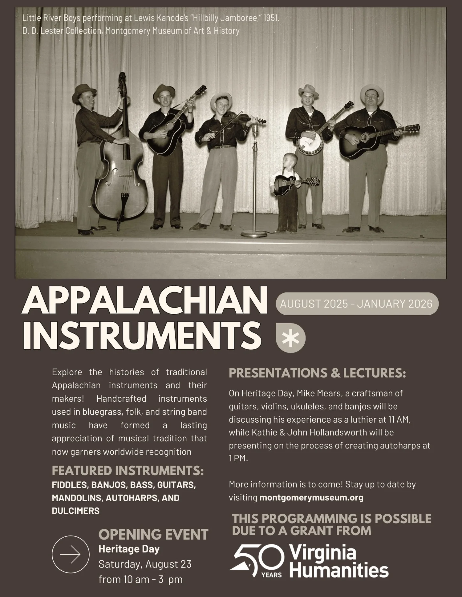 Appalachian Instruments — Montgomery Museum