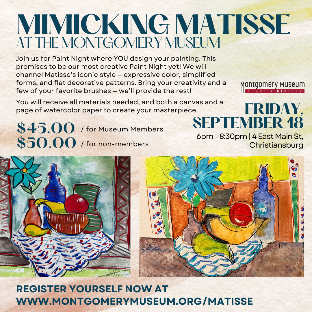 Mimicking Matisse at the Montgomery Museum