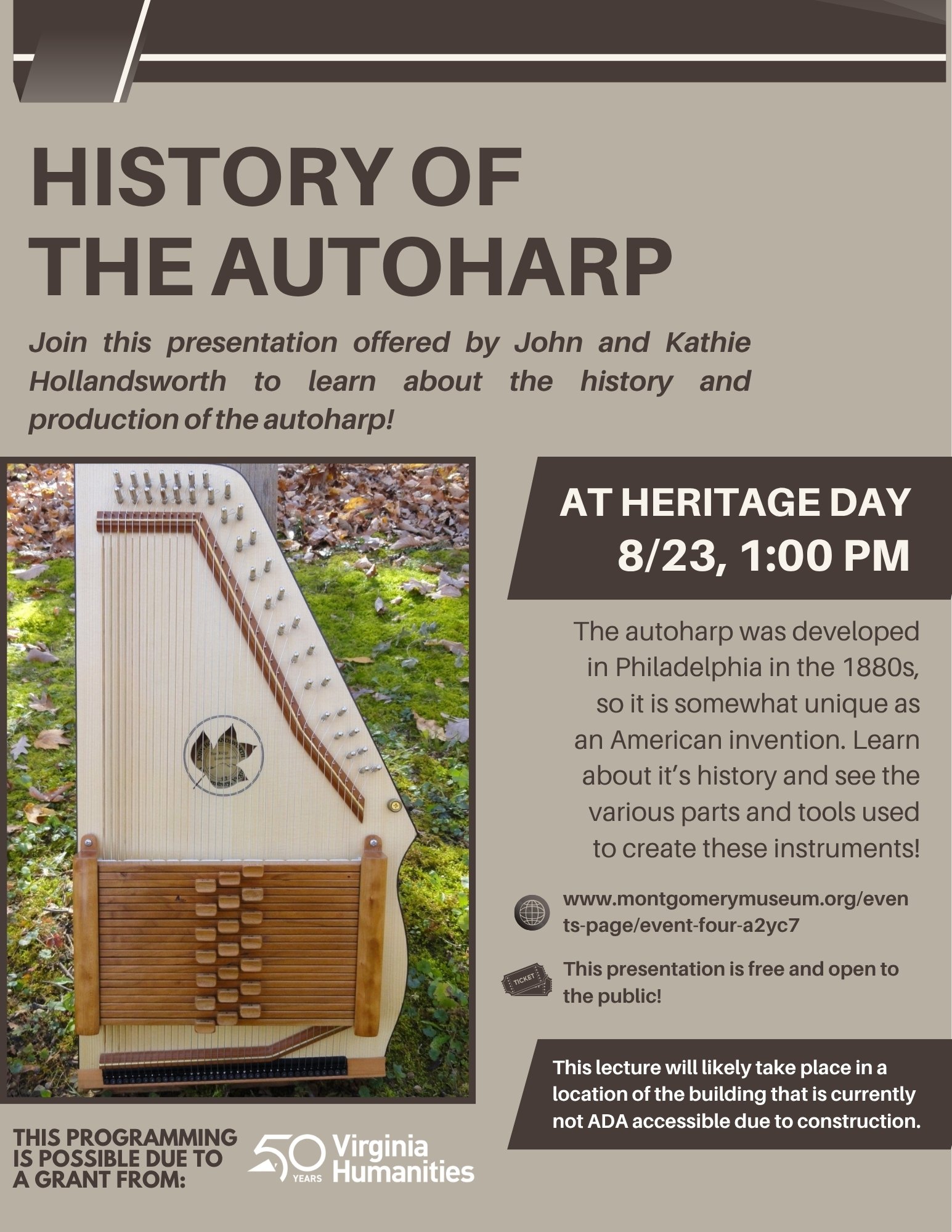 History of the Autoharp — Montgomery Museum