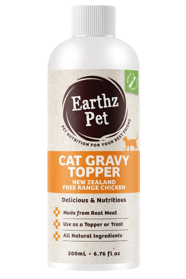 Cat Gravy Topper Free Range Chicken — Earthz Pet