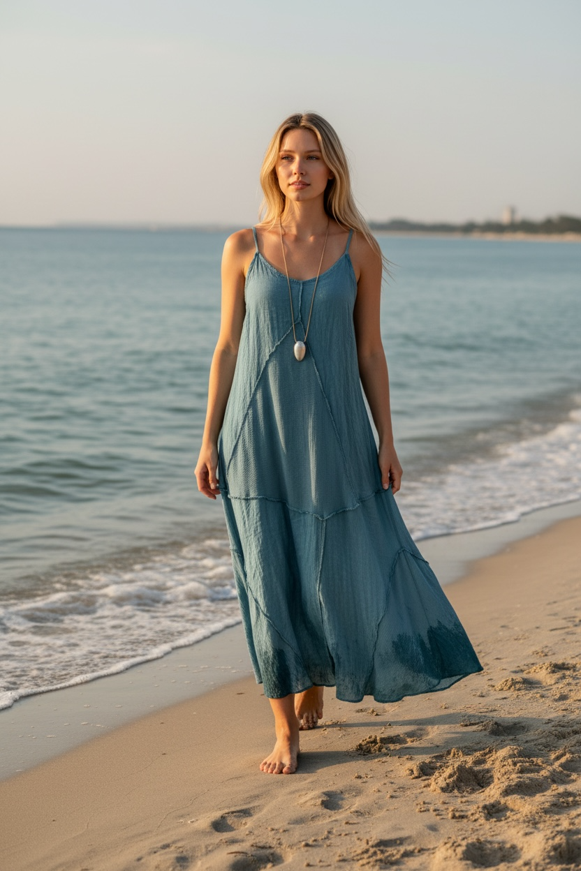 Sundress in Perfect Teal