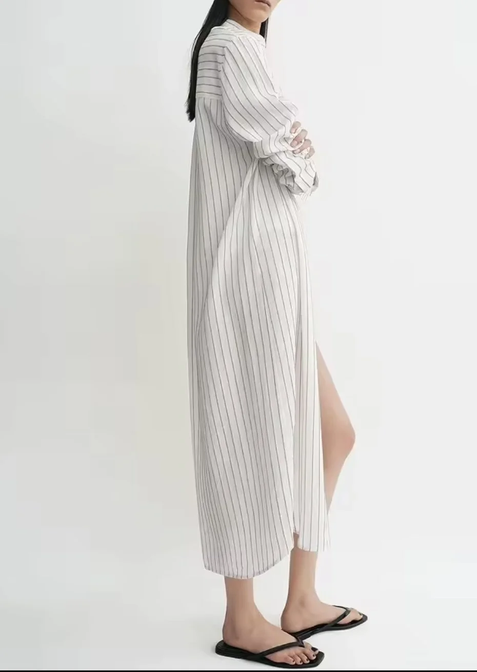 poplin Shirt Dress