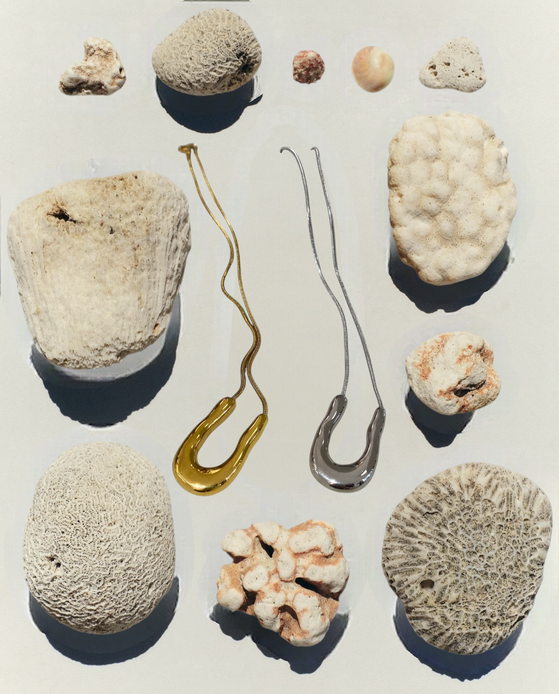 Organic Horseshoe Necklace