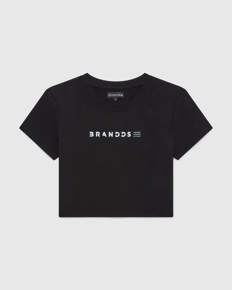 CROPPED TEE (BLACK)