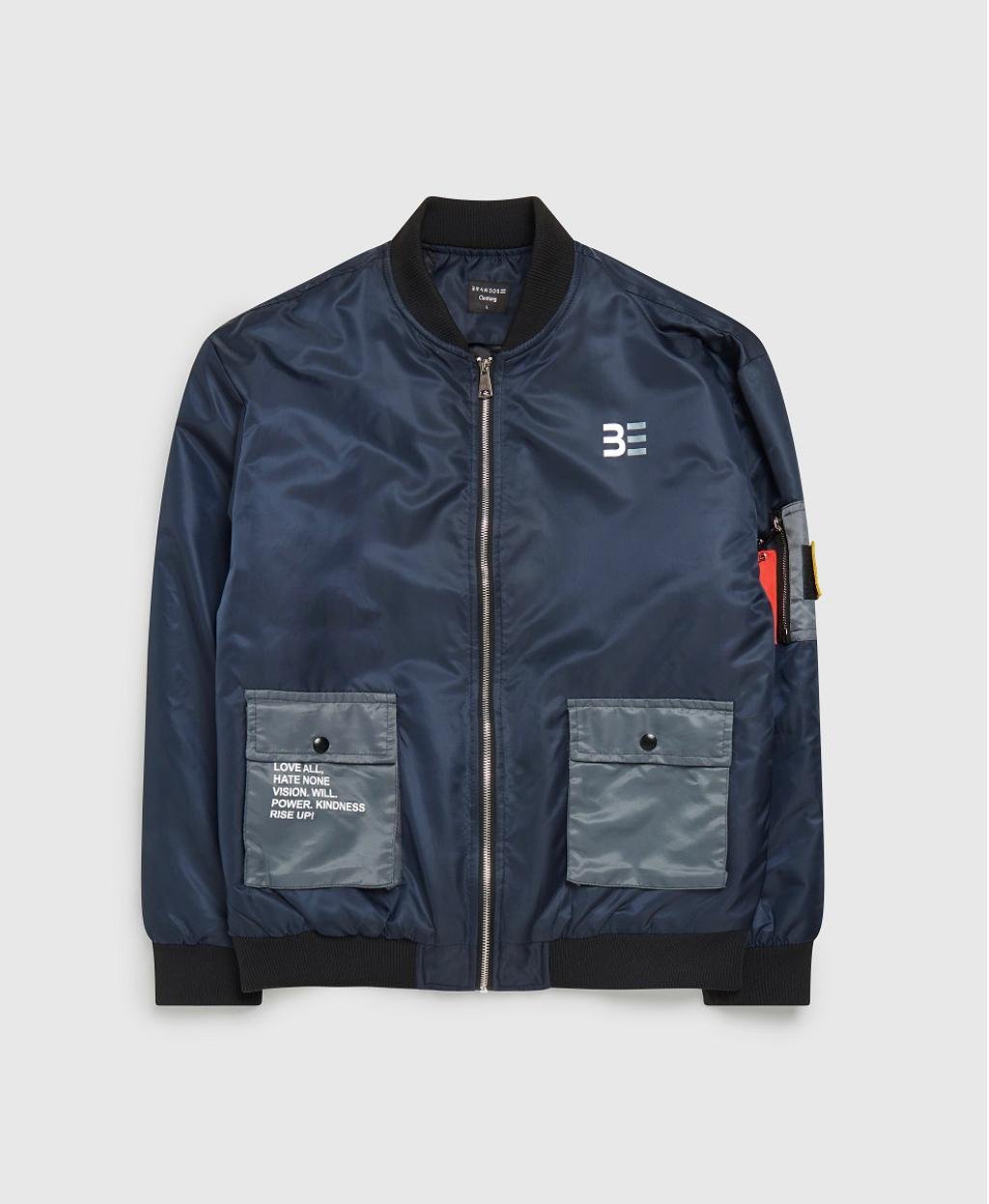 Blue Bomber Jacket
