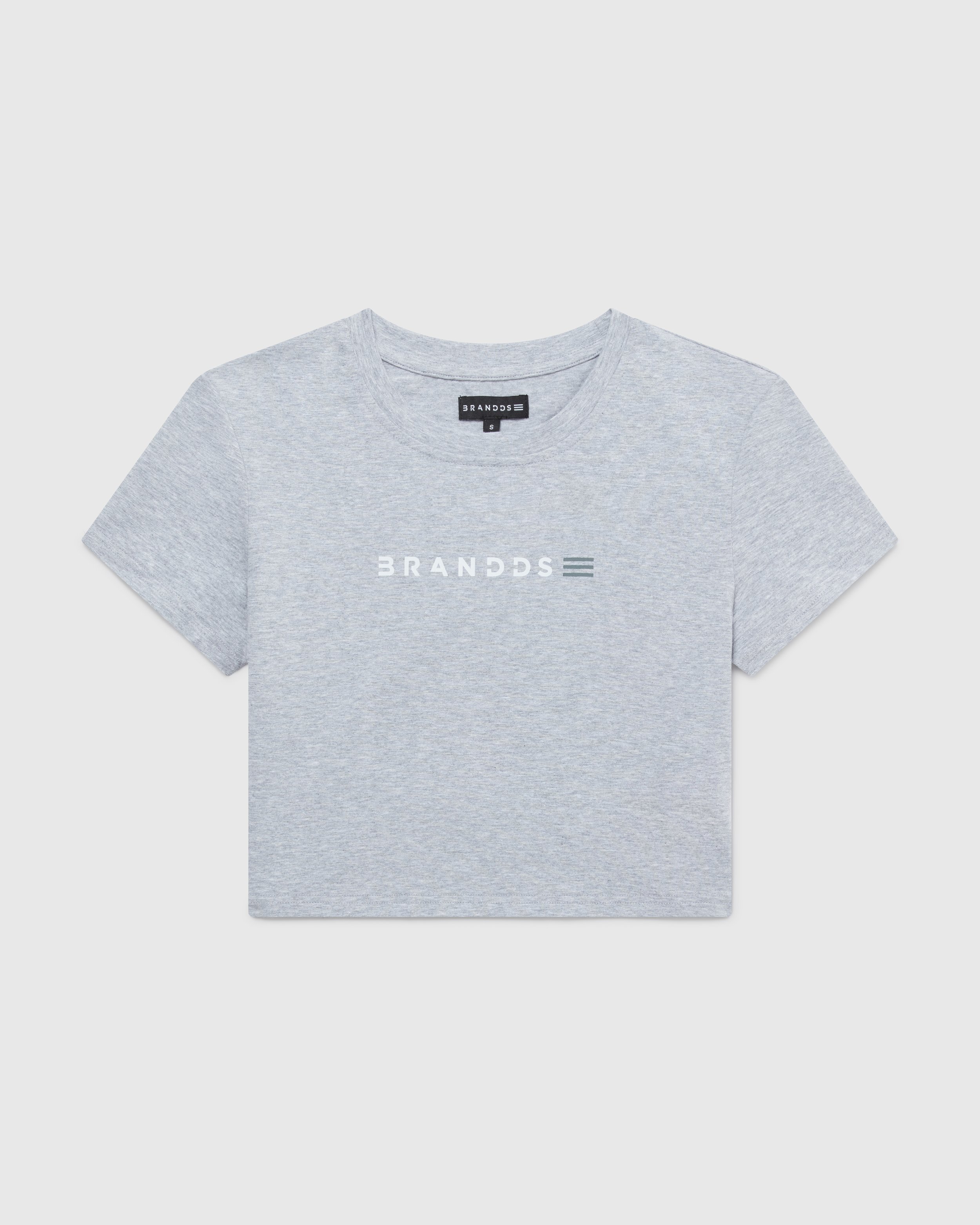 Cropped Tee (Grey)