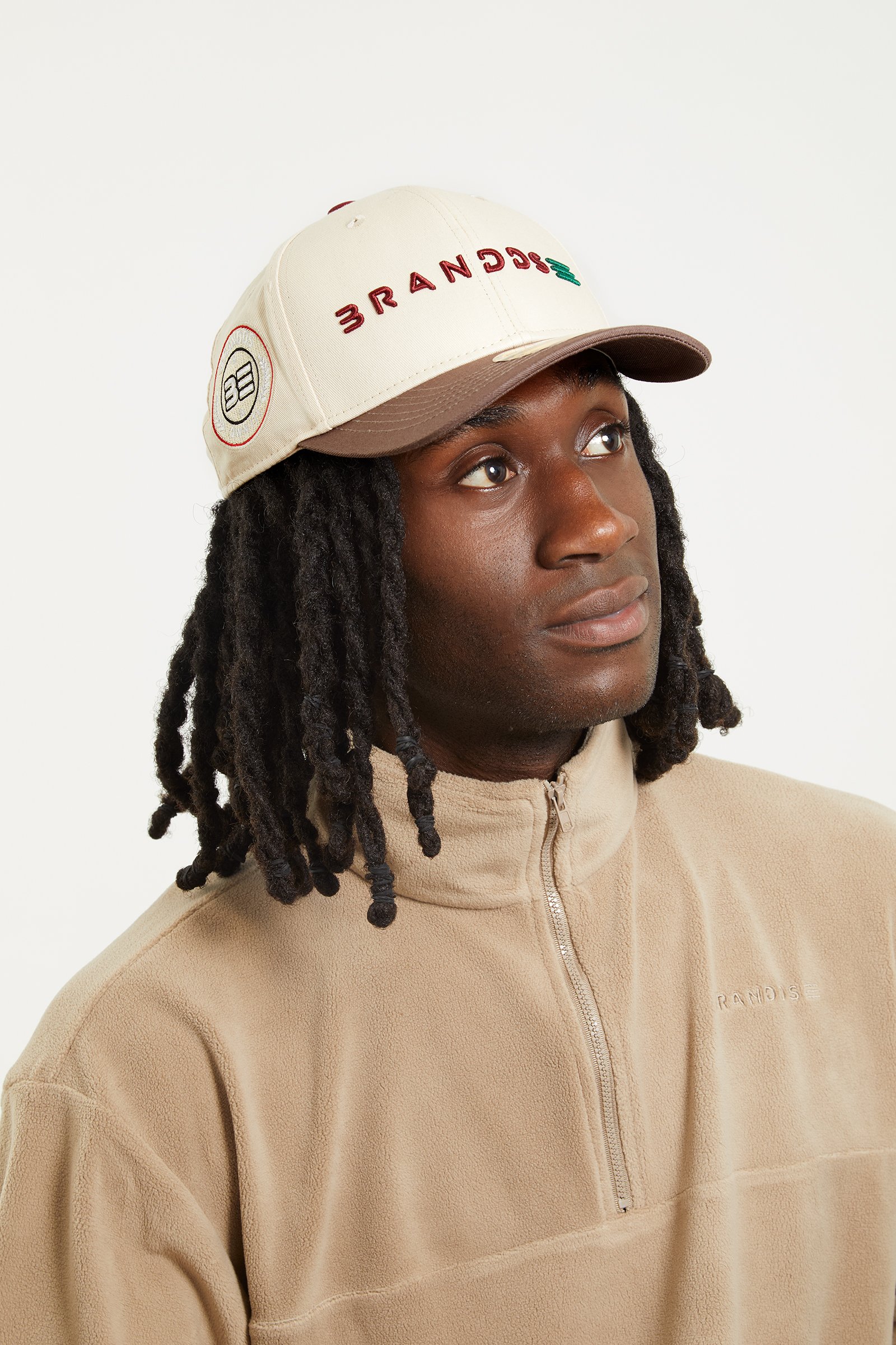 Beige Baseball Cap