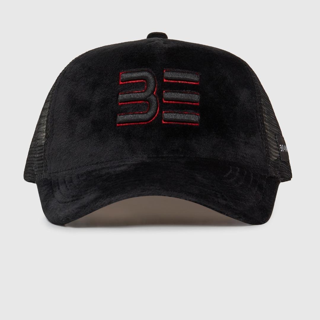 Black Suede Cap