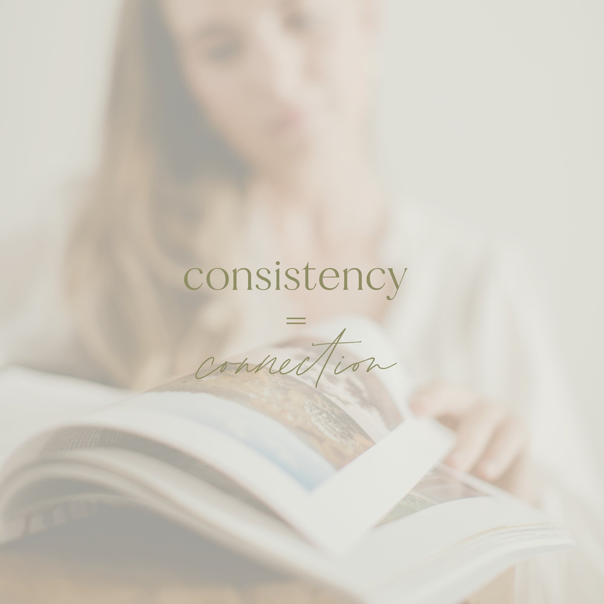 Consistency signals reliability and dependability ✔️ 

When your brand is consistent, your clients develop a sense of recognition and trust. Familiarity breeds comfort, and when people feel comfortable with your brand, they are more likely to connect