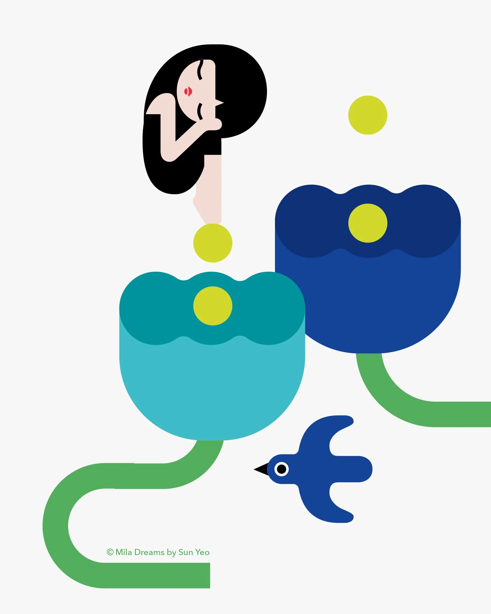 MD-NA092 -  A Time to Rest Blue