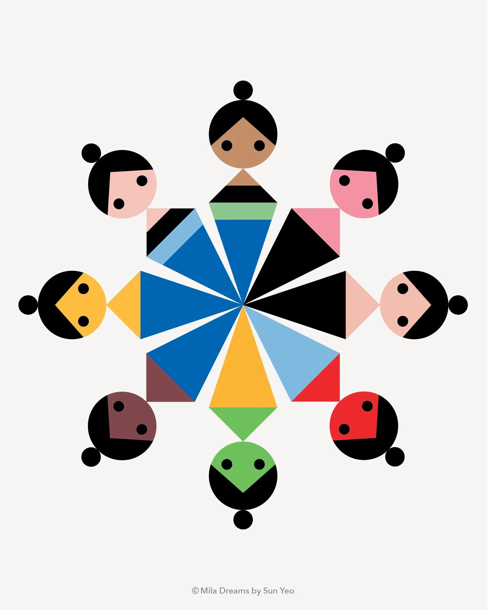 MD-EV038 - Circle of Bailarines