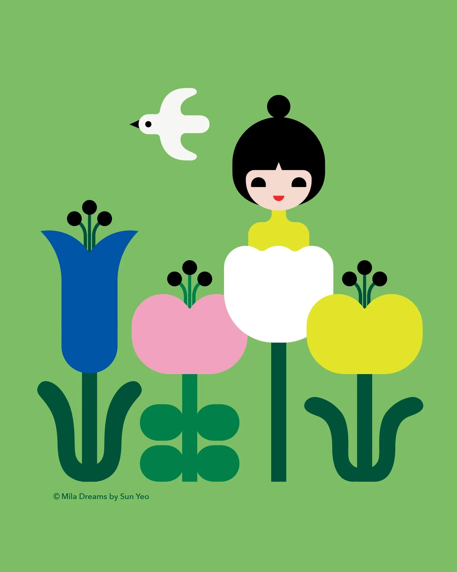 MD-NA073 - In The Garden