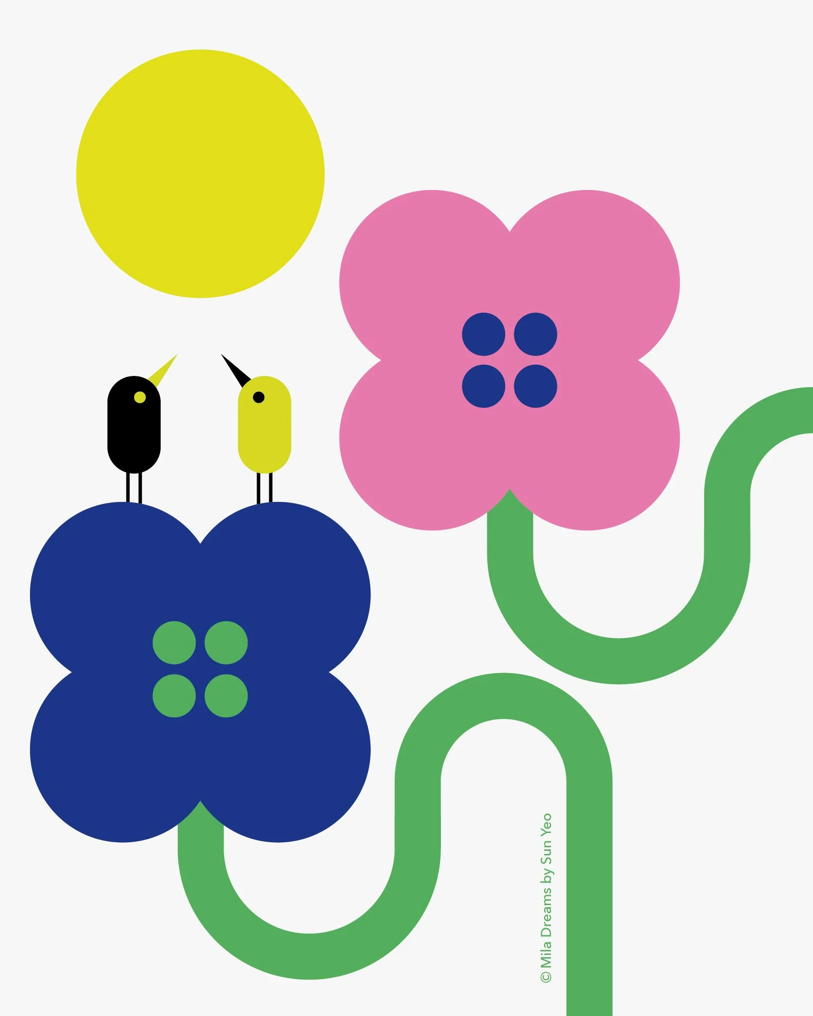 MD-NA088 - Waiting Flowers