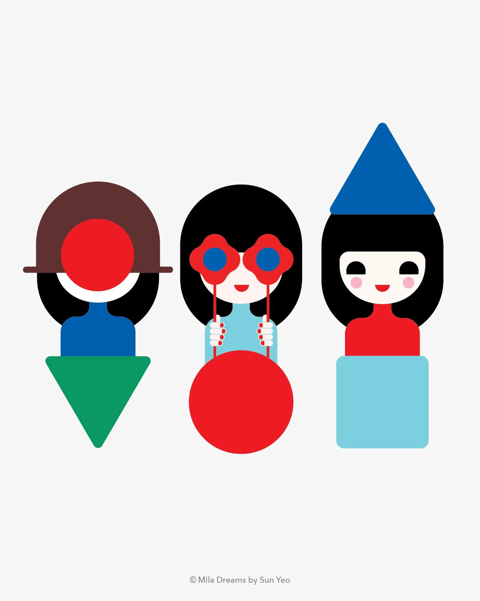 MD-EV013 - Triangle. Circle. Square