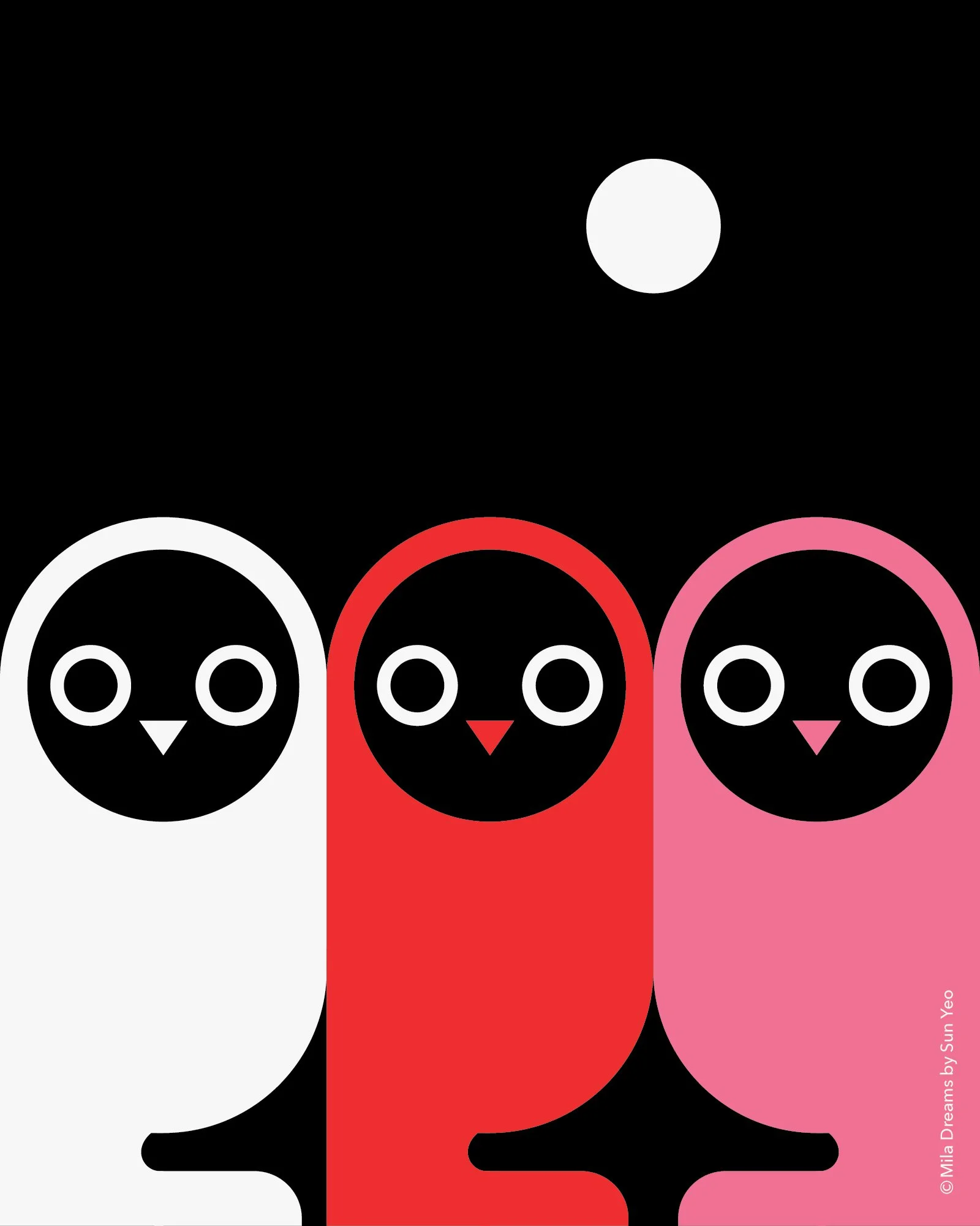 MD-NA015 - Three Owls