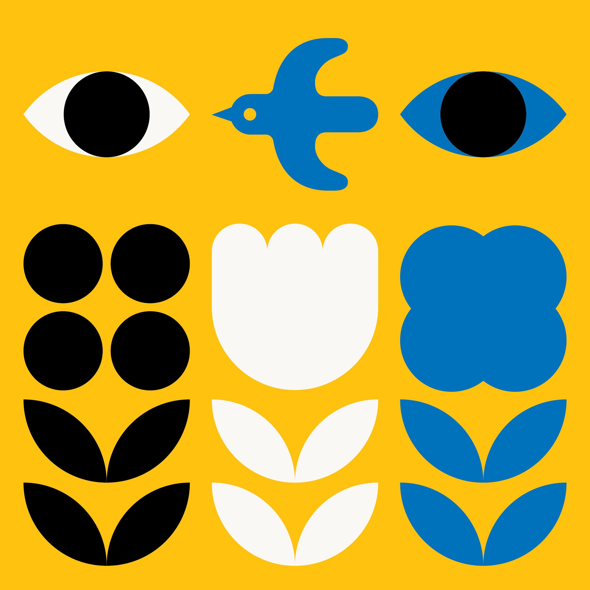 MD-PA079 - Garden View - Yellow