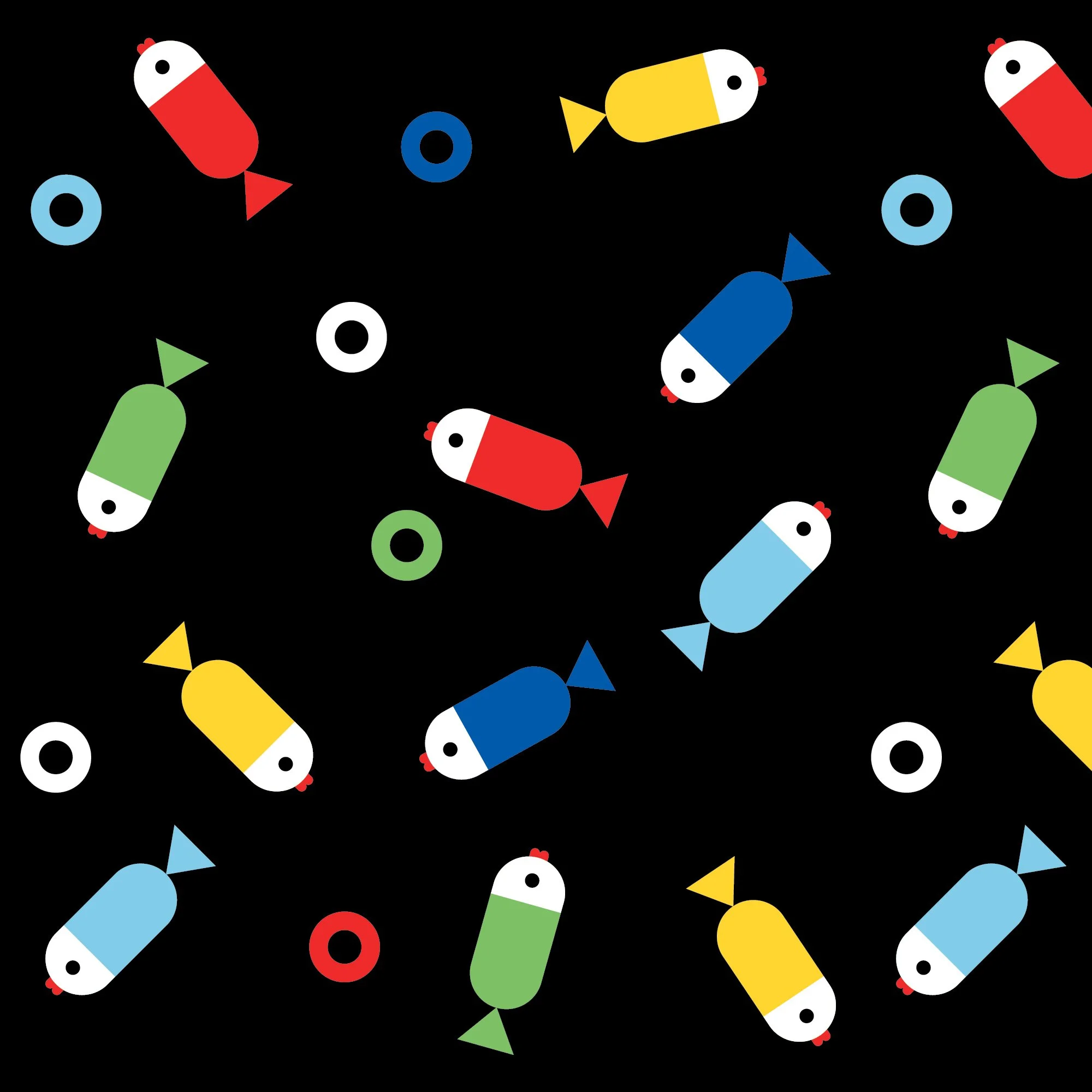 MD-PA029 - Fish Pond - Black