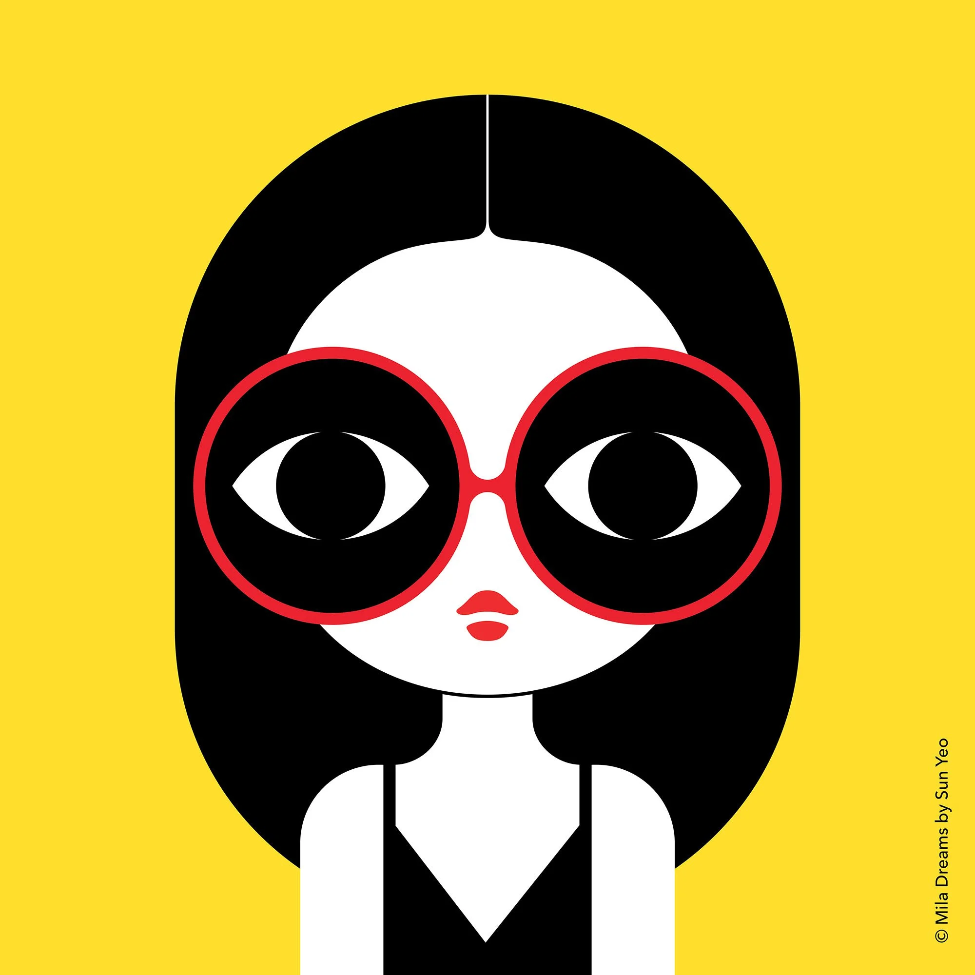 MD-DR015 - Dreamer Big Eyes Yellow