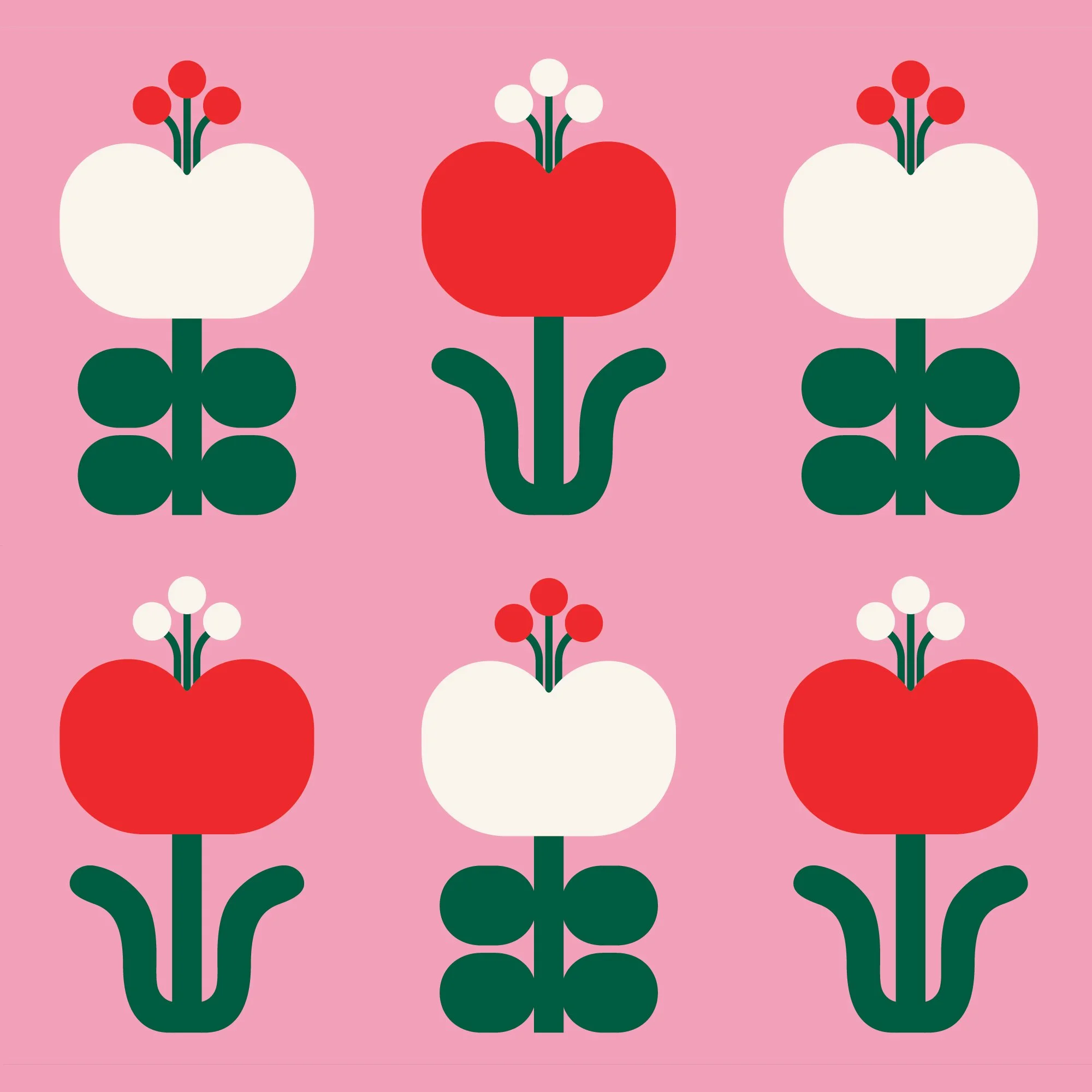 MD-PA153 - Sisters Pattern - Pink