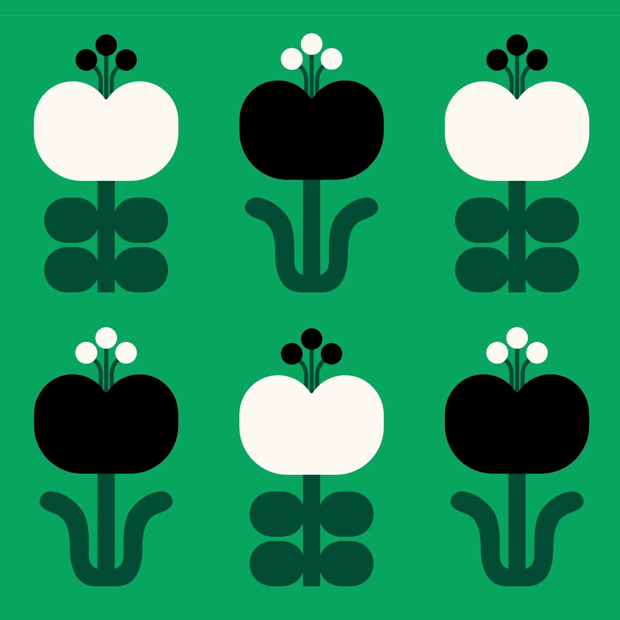 MD-PA154 - Sisters Pattern - Green