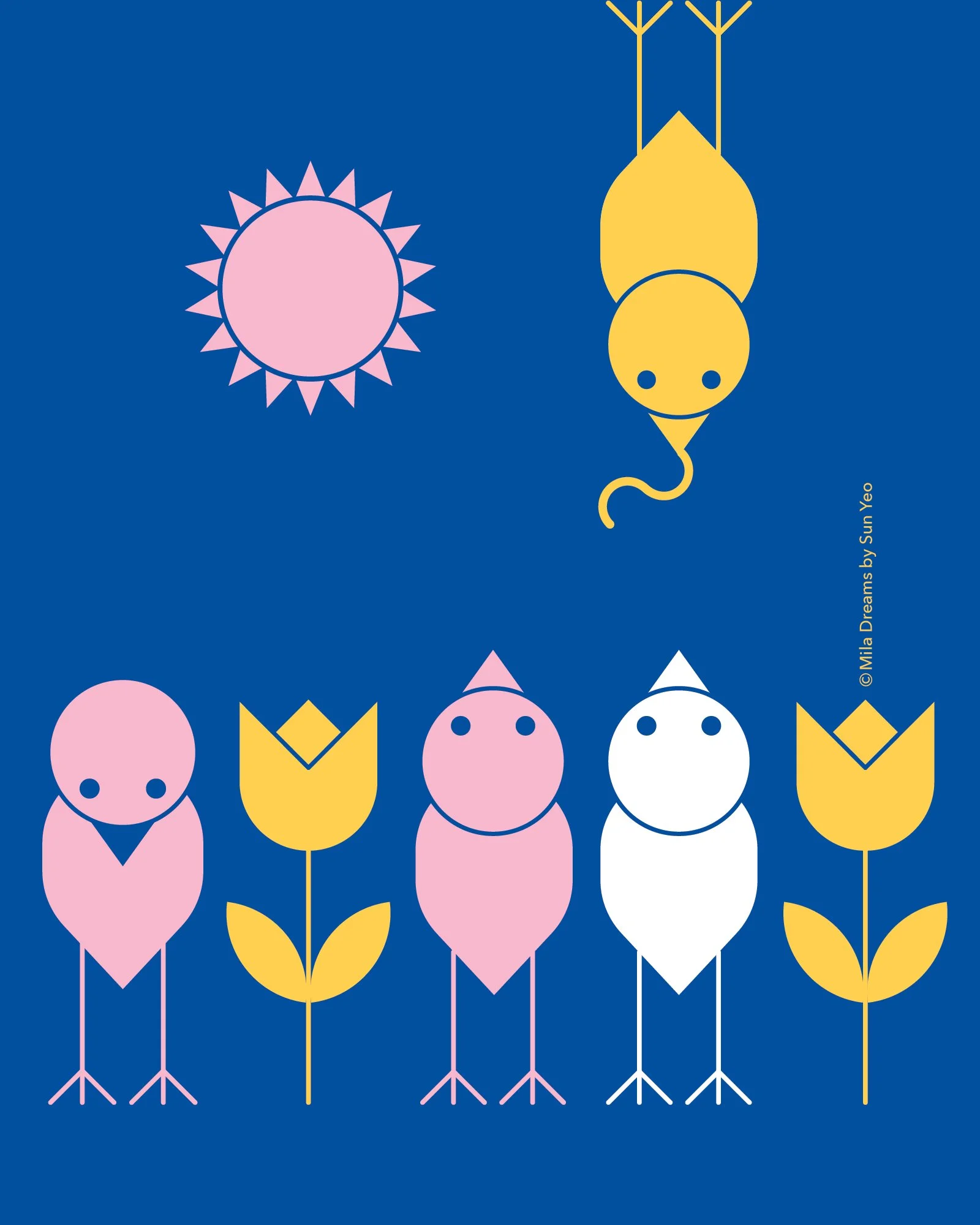 MD-NA025 - Sun and Birds