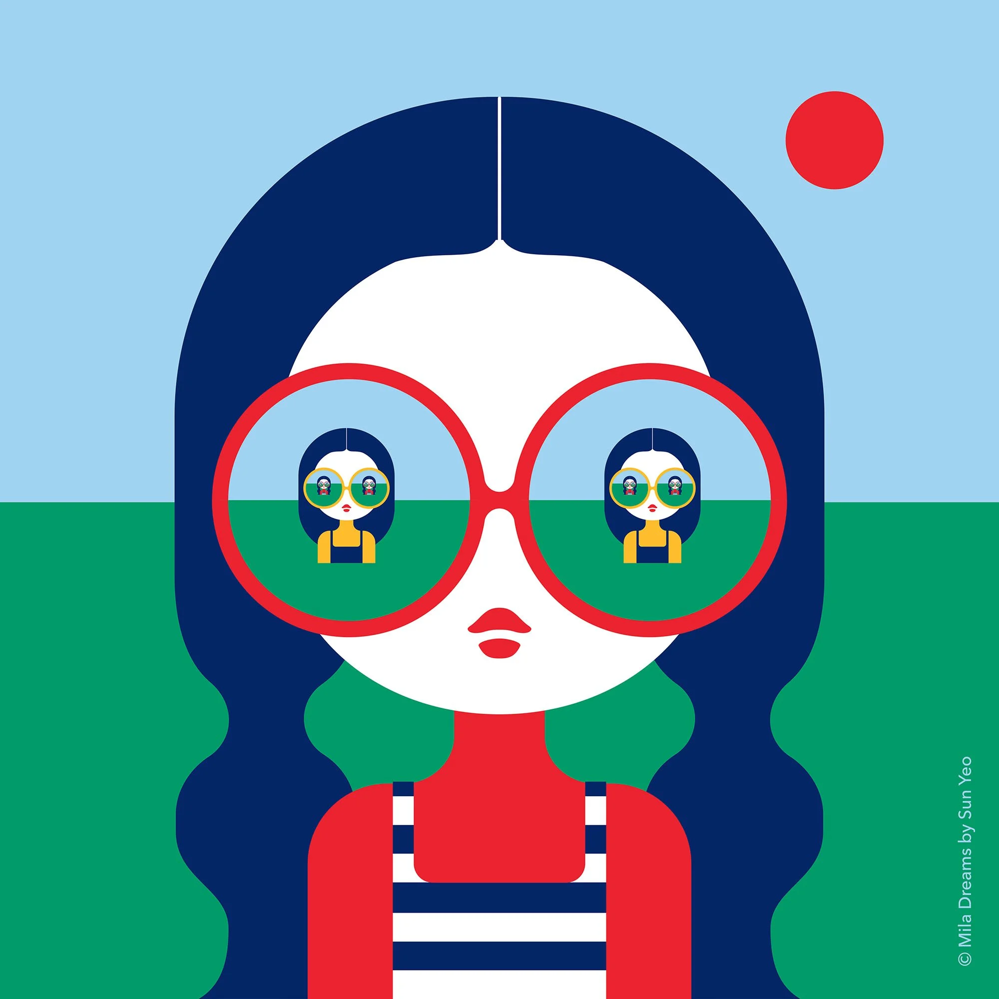 MD-DR018 - Dreamer Reflecting Red