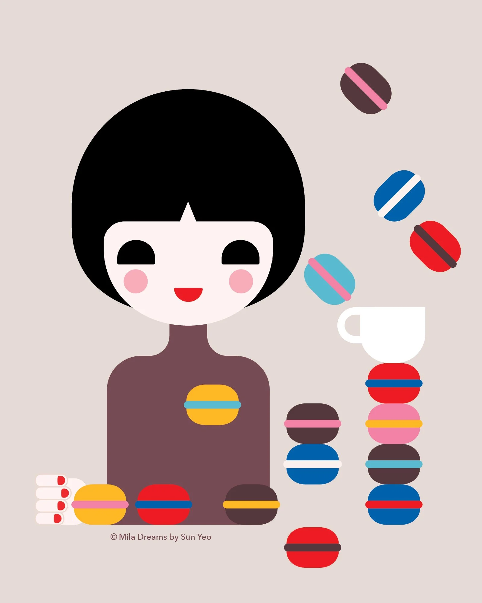 MD-EV010 - I Love Macaron