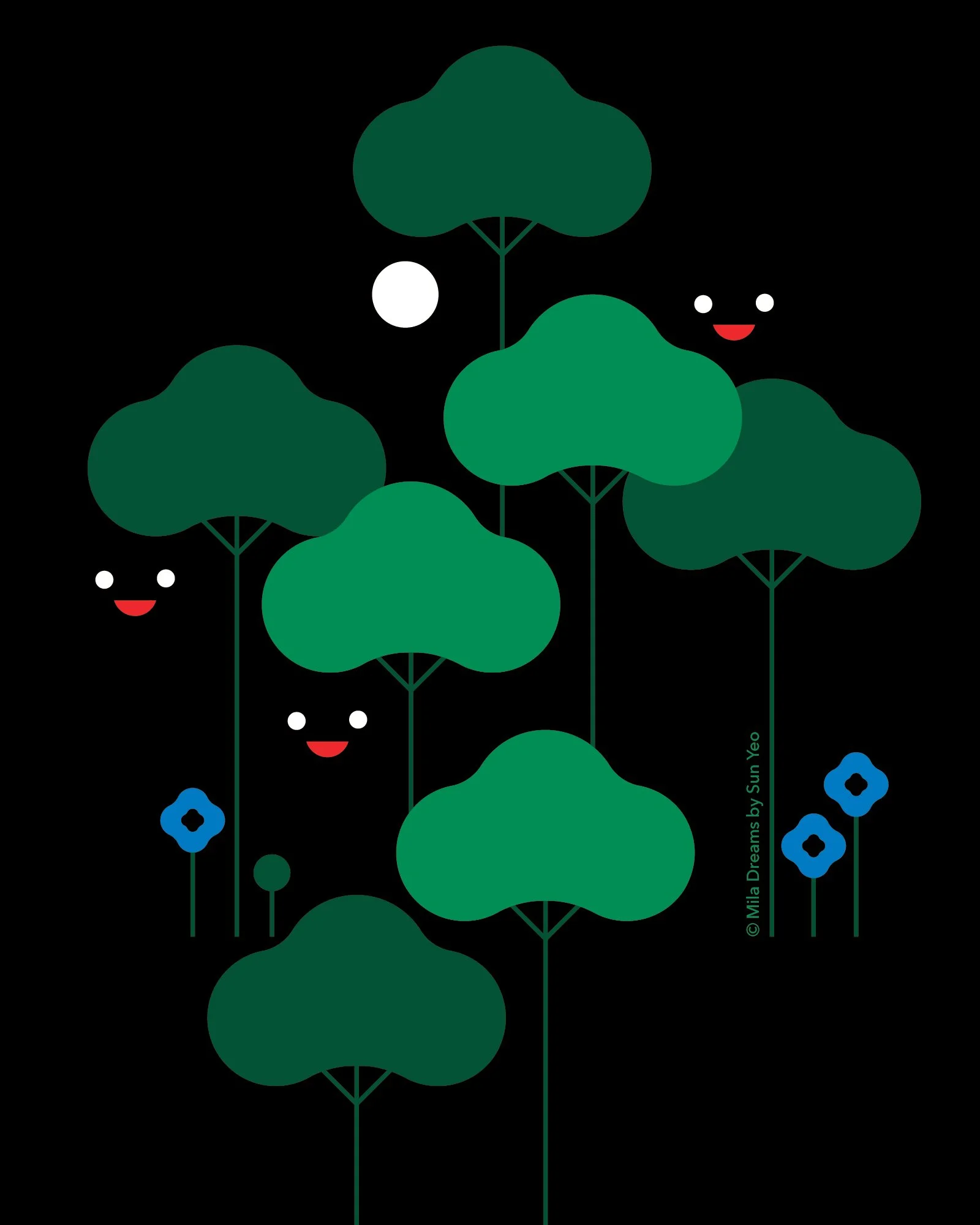 MD-NA022 - Night Forest Friends